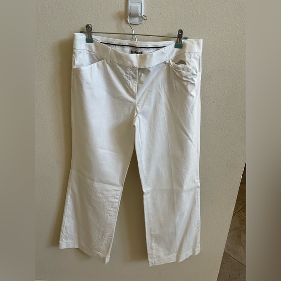Express Editor White Pants 10 Short - Picture 1 of 4